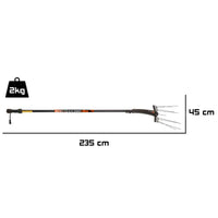 Etna Tremor 240 - Abbacchiatore Elettrico 12V Scuotitore per Olive 370W 1110 bpm con Prolunga