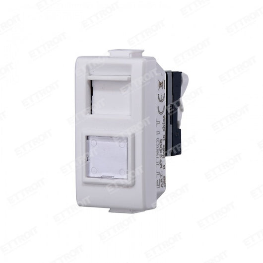 ETTROIT CONNETTORE RJ45 CAT6 compatibile matix bticino| MT2356 - ETTROIT