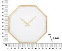 Orologio Da Muro Goldy Octagonal Cm 56X6,5X56