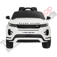 Auto Elettrica Macchina per Bambini LAND ROVER EVOQUE 12V con Monitor 4" Lettore Mp3 -Bianco