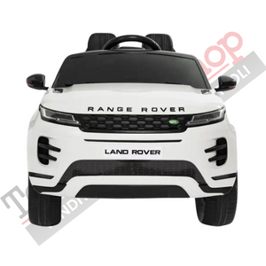 Auto Elettrica Macchina per Bambini LAND ROVER EVOQUE 12V con Monitor 4" Lettore Mp3 -Bianco