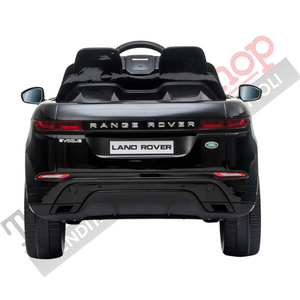 Auto Elettrica Macchina per Bambini LAND ROVER EVOQUE 12V con Monitor 4" Lettore Mp3 -Nero