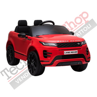 Auto Elettrica Macchina per Bambini LAND ROVER EVOQUE 12V con Monitor 4" Lettore Mp3 -Rosso