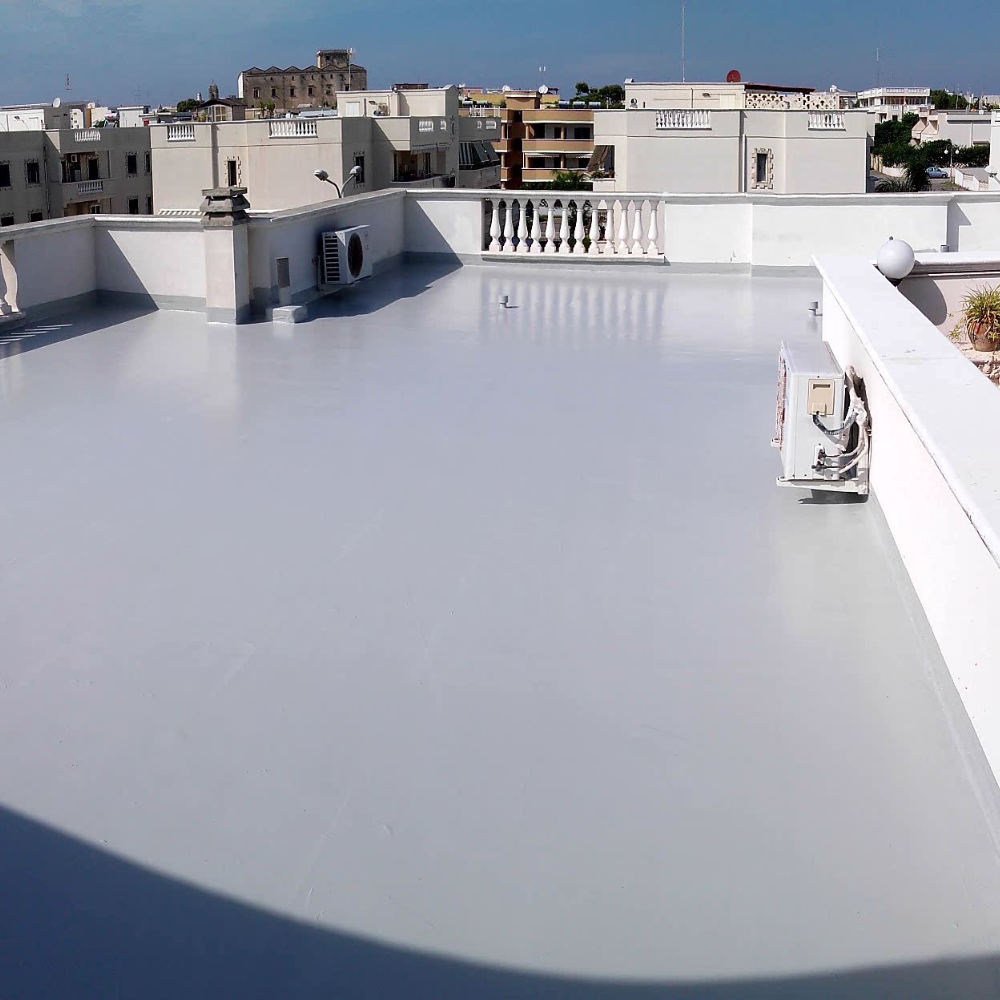 Guaina liquida grigia resingum 2000 impermeabilizzazione tetti terrazze balconi *** formato 5 kg, confezione 1