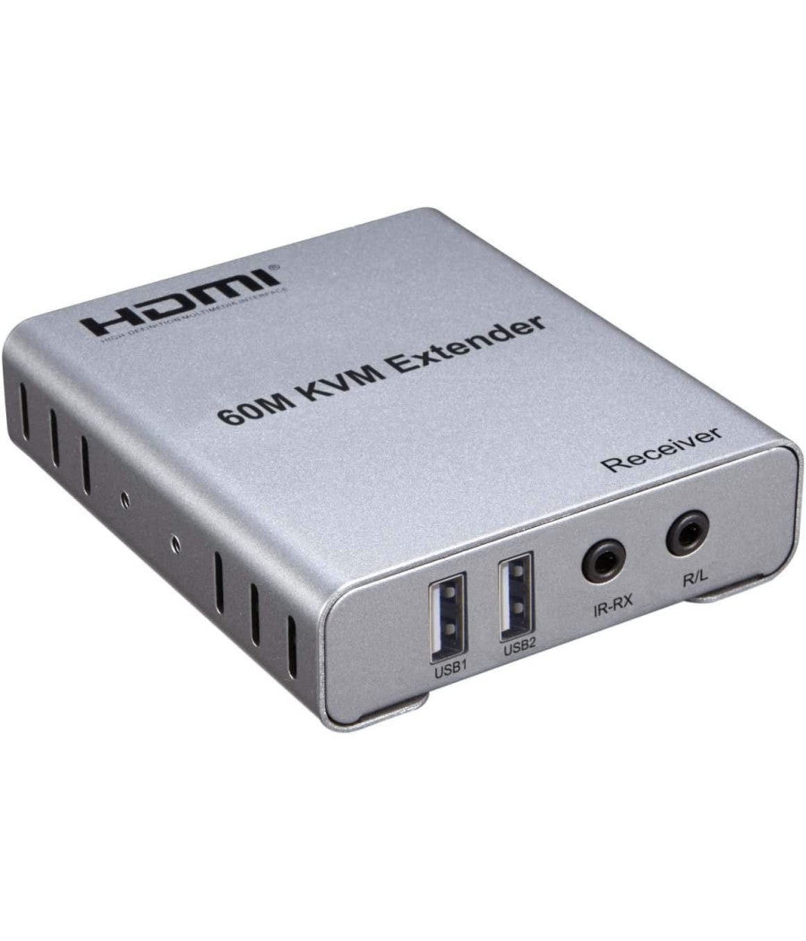 Extender Estensore Kvm Hdtv 4k 60 M Con Audio Supporta Video 1080p/60hz Q-hd1500         