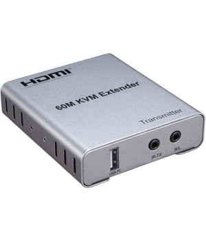 Extender Estensore Kvm Hdtv 4k 60 M Con Audio Supporta Video 1080p/60hz Q-hd1500         