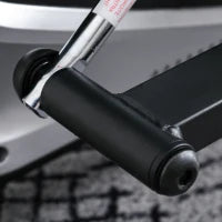 Ellittica da Casa Magnetica con Schermo LCD, 8 Livelli di Resistenza e Sedile Regolabile, 103x62x151cm Nero