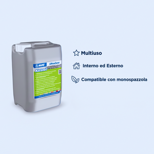 Pulitore concentrato liquido keranet per piastrelle e superfici 5 litri *** pezzi 2 pz, confezione 1