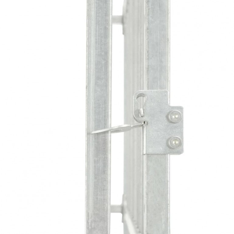 Ezooza Crested Recinto da esterno per animali in acciaio 760 x 760 x 195 cm