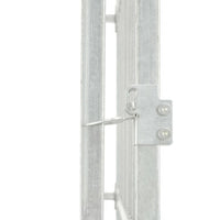 Ezooza Crested Recinto da esterno per animali in acciaio 760 x 760 x 195 cm