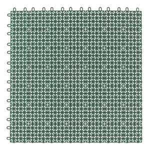 Ezooza MultiFlex – 56 Piastrelle Drenanti Flessibili per Esterni (5 m²), 30x30 cm, Plastica Riciclata, Colore: Marrone