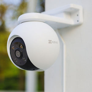 Telecamera Wifi, esterno, visione 360¬∞, impermeabile, visione notturna, rilevamento persone e veicoli H8 pro 2k