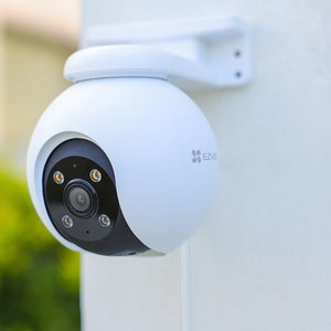 Telecamera Wifi, esterno, visione 360¬∞, impermeabile, visione notturna, rilevamento persone e veicoli H8 pro 2k