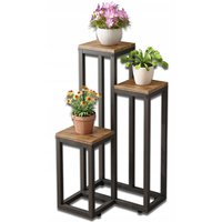 Portafiori, marrone 34x34x67 cm