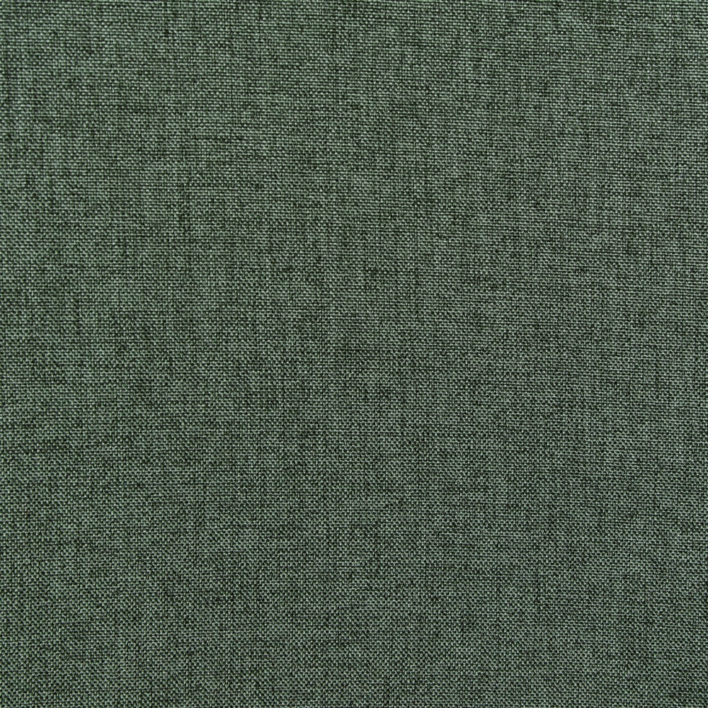 Set di 2 eleganti sedie da pranzo imbottite in tessuto poliestere verde con gambe in metallo Esbon