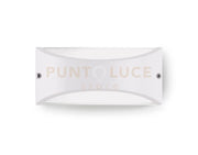 GES1030- APPLIQUE IN ALLUMINIO A LED 4000K 10W 550LM IP54 22X10CM BIANCO