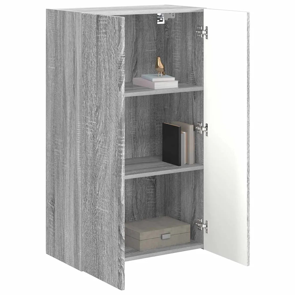 Mobile TV da parete Grigio Sonoma 59,5 x 31 x 100 cm 892375
