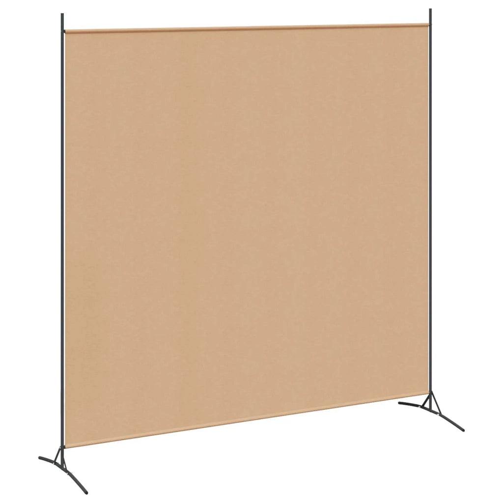 Divider per stanze | Paravento | Divisorio Ambienti a Pannello Singolo Beige 175 x 180 cm
