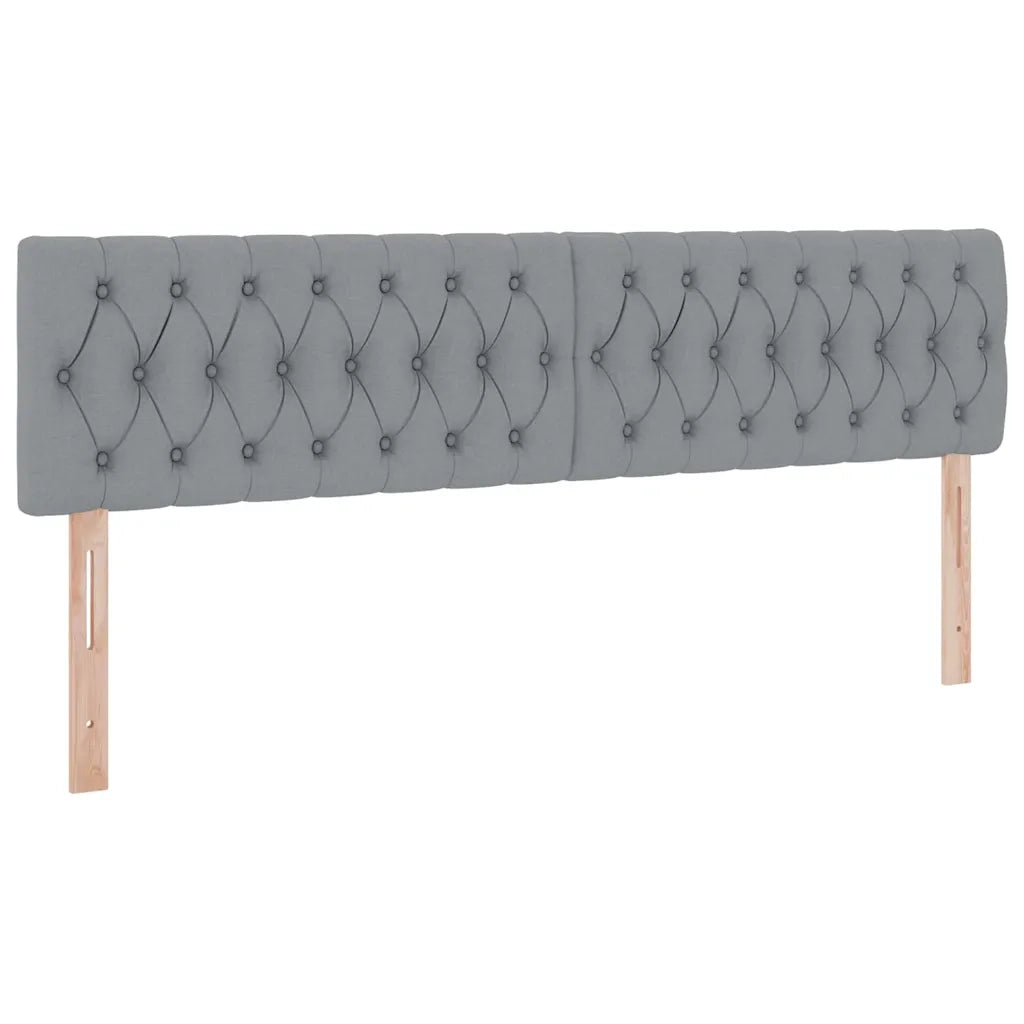 Letto con Contenitore con materasso Grigio chiaro 180 x 200 cm 3370937