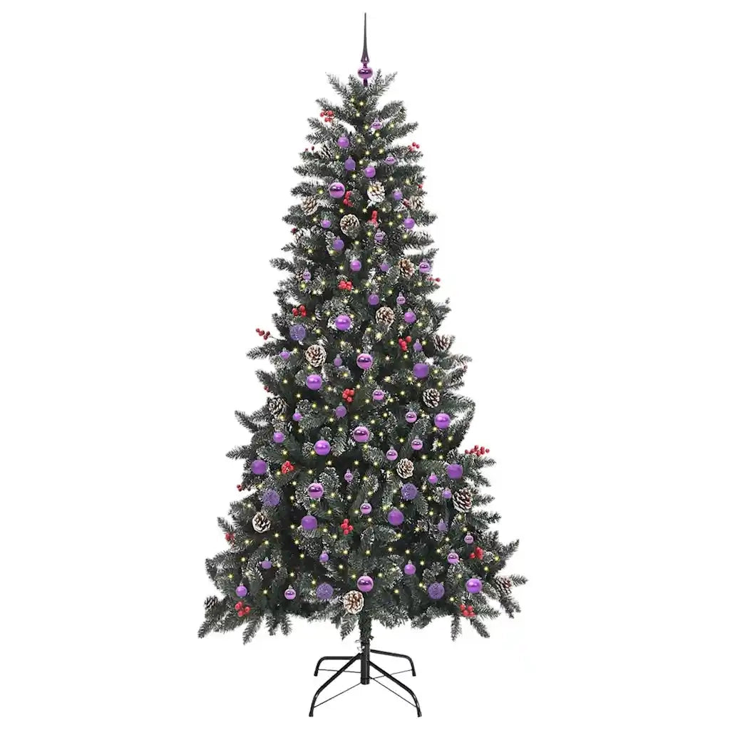 Albero di Natale artificiale con 300 LED Verde 240 cm 3395910