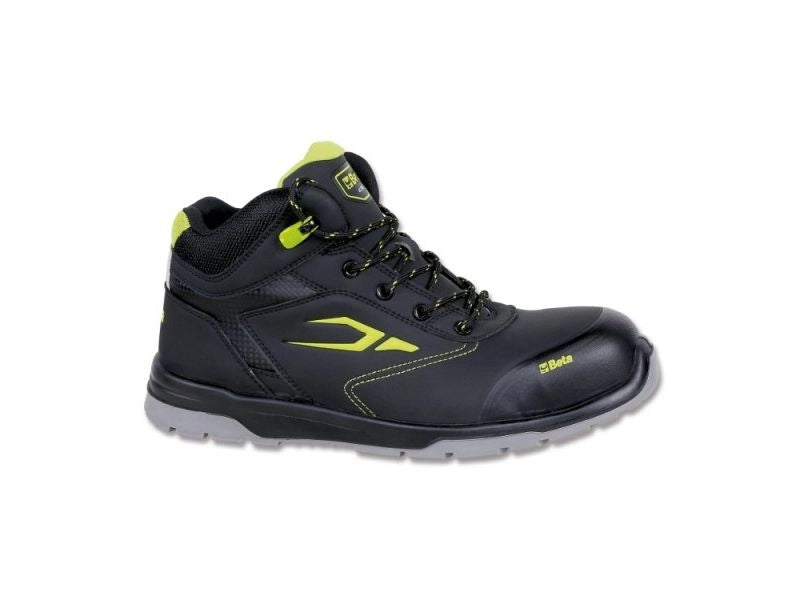 Scarpe alte professionali Beta 7321NA action nabuk idrorepellente nere - 41
