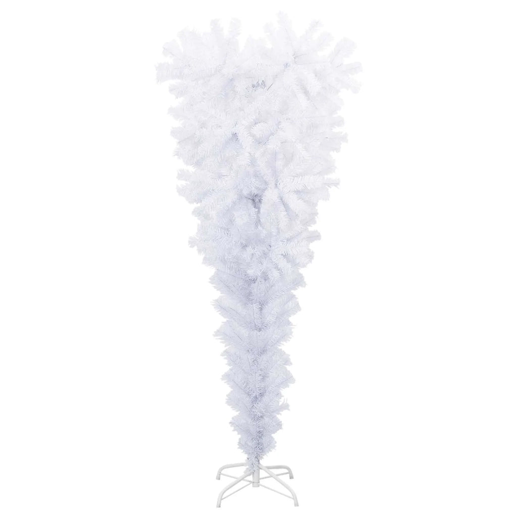 Albero di Natale artificiale Bianco 120 cm PVC e Acciaio 3426690