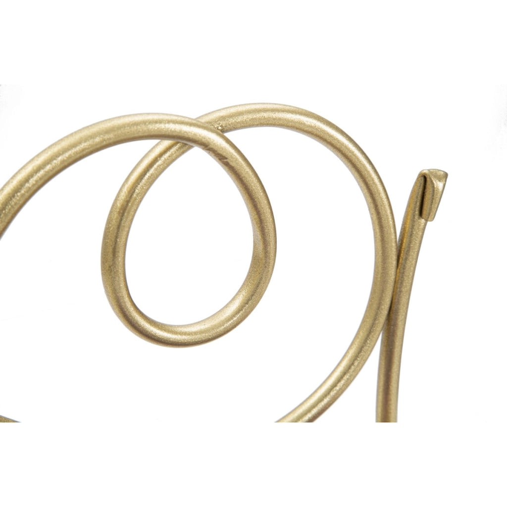 Mensola VKH226, Oro, Metallo, 41,5x18x20,5 cm