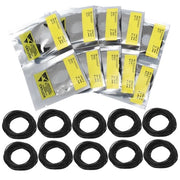 Set di o-ring in gomma a 500 pezzi 0,7mm per impermeabilizzazione orologio