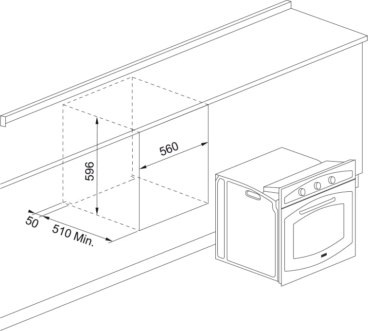 Franke 116.0696.541 forno da incasso fco 86 h oa av, avena , 65 litri classe a
