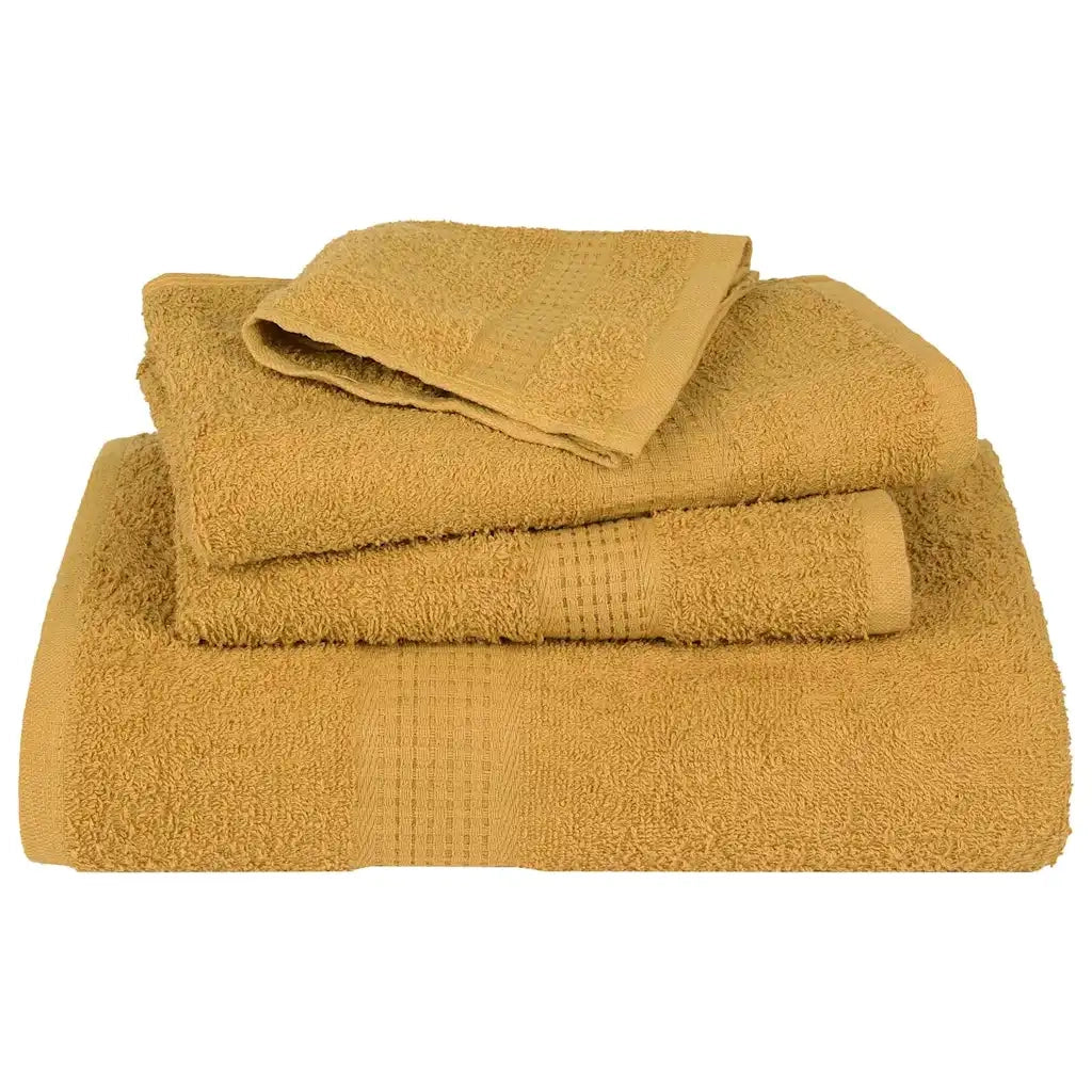 Asciugamani FROGN 10 pz Oro 30x30 cm 360 g/m² 136802