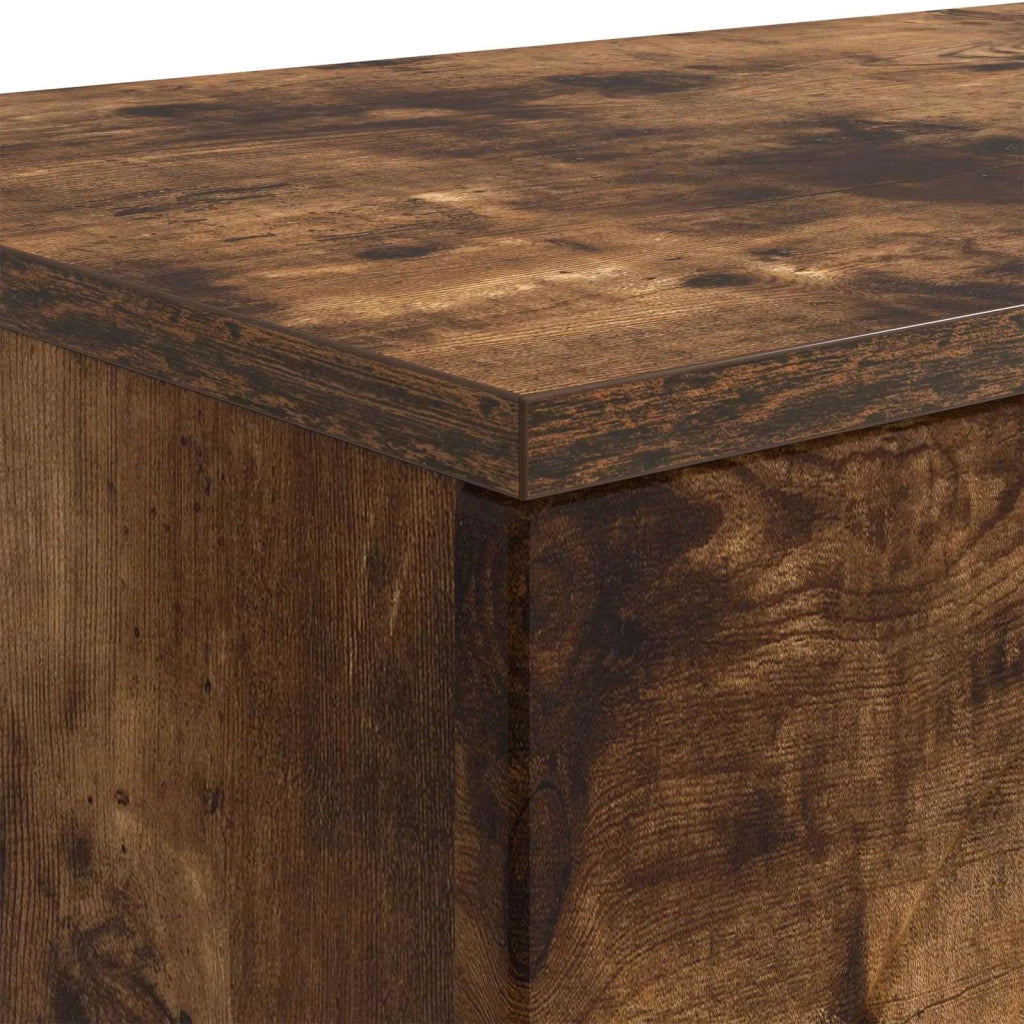 Tavolino da salotto Rovere Fumo 102 x 35 x 75 cm 899932
