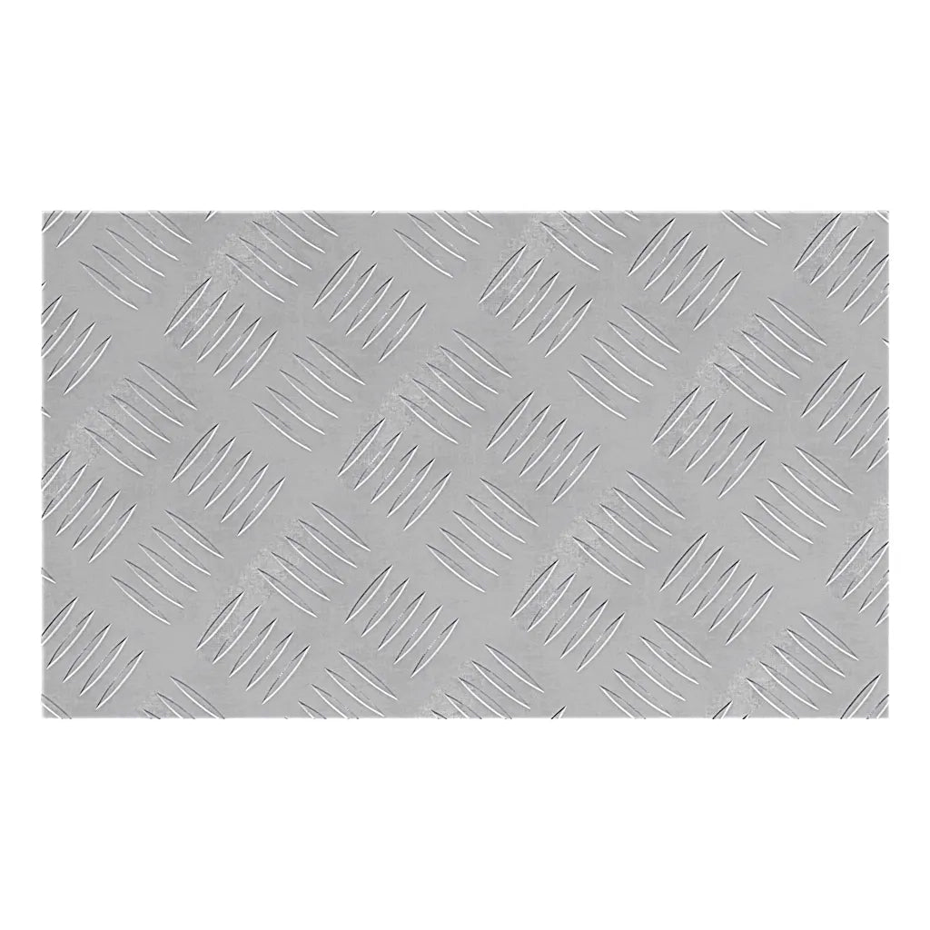 Gradini per Scale 4 pz | Tappetini per scale autoadesivi Argento 50 x 30 cm Alluminio