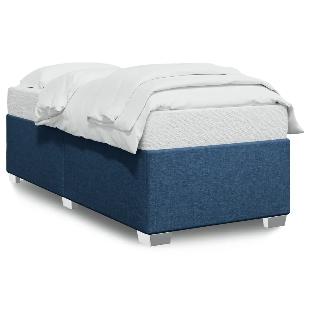 Giroletto senza Materasso Blu 90x200 cm in Tessuto 3284449