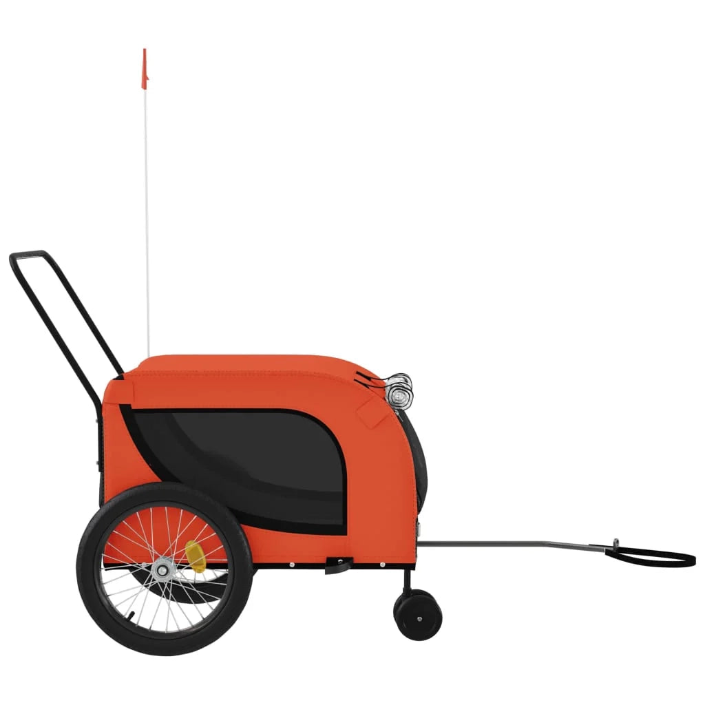 Rimorchio/carrello per animali domestici arancione 02_0044342