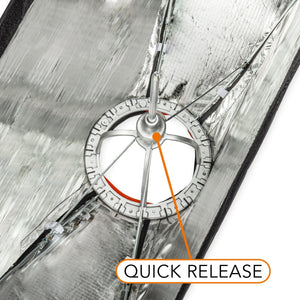 Studio Line Striplight SB QA - Softbox per luce radente, superficie 30x140cm, profondità 49,5cm, pieghevole, con griglia, diffusore interno ed esterno, anello di velocità