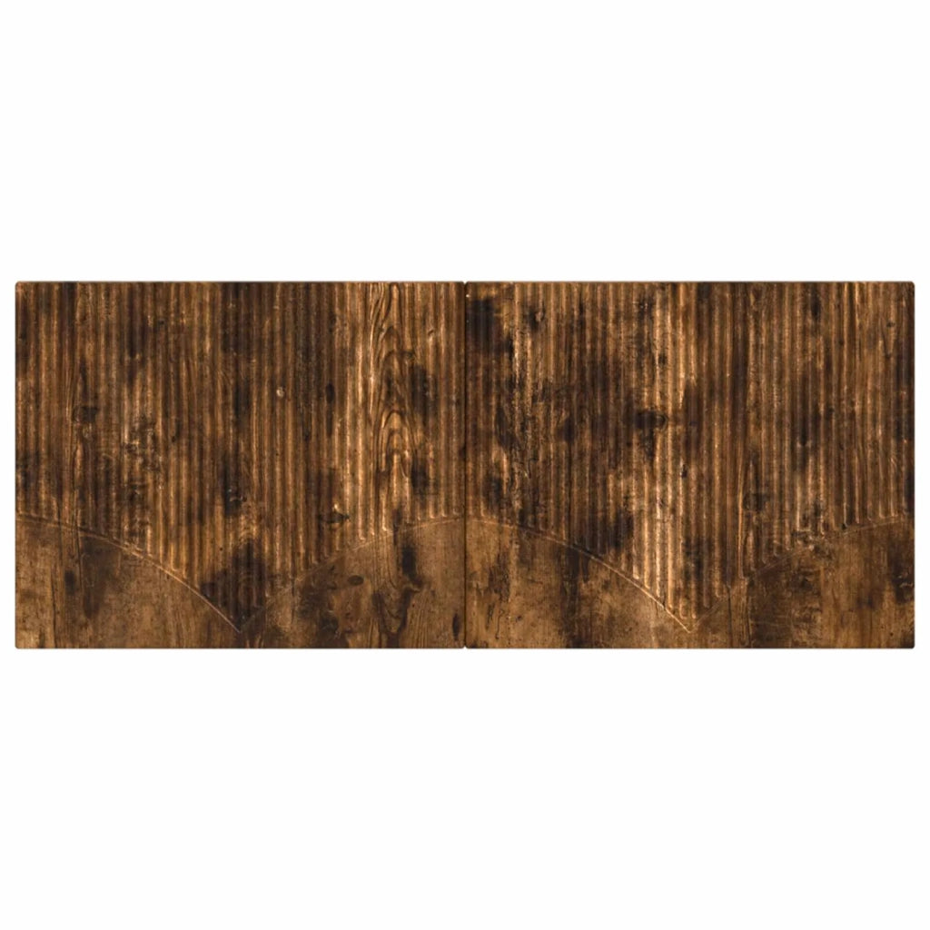 Testiera da Muro HOORN Rovere Fumo Legno ingegnerizzato 897410