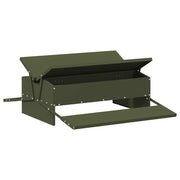 Mangiatore a Pedale per Pollo Verde oliva 75 x 53 x 20,5 cm CFW5501993