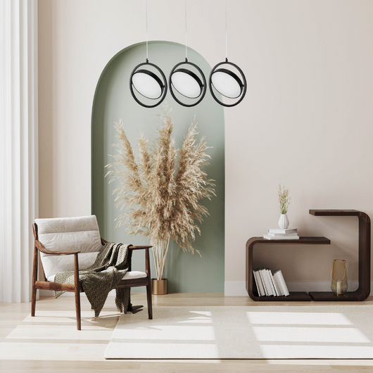 Lampada A Sospensione Led App1790-cp Black