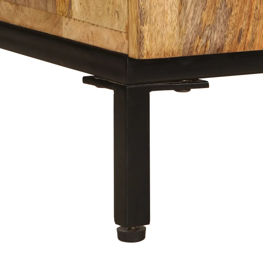 Credenza | Madia | Buffet da pranzo | Armadio da pranzo 53x35x72 cm in Legno Massello di Mango