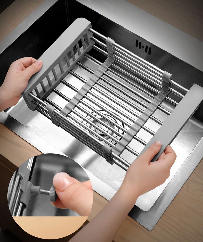 Scolapiatti Per Lavabo Grey 322101a