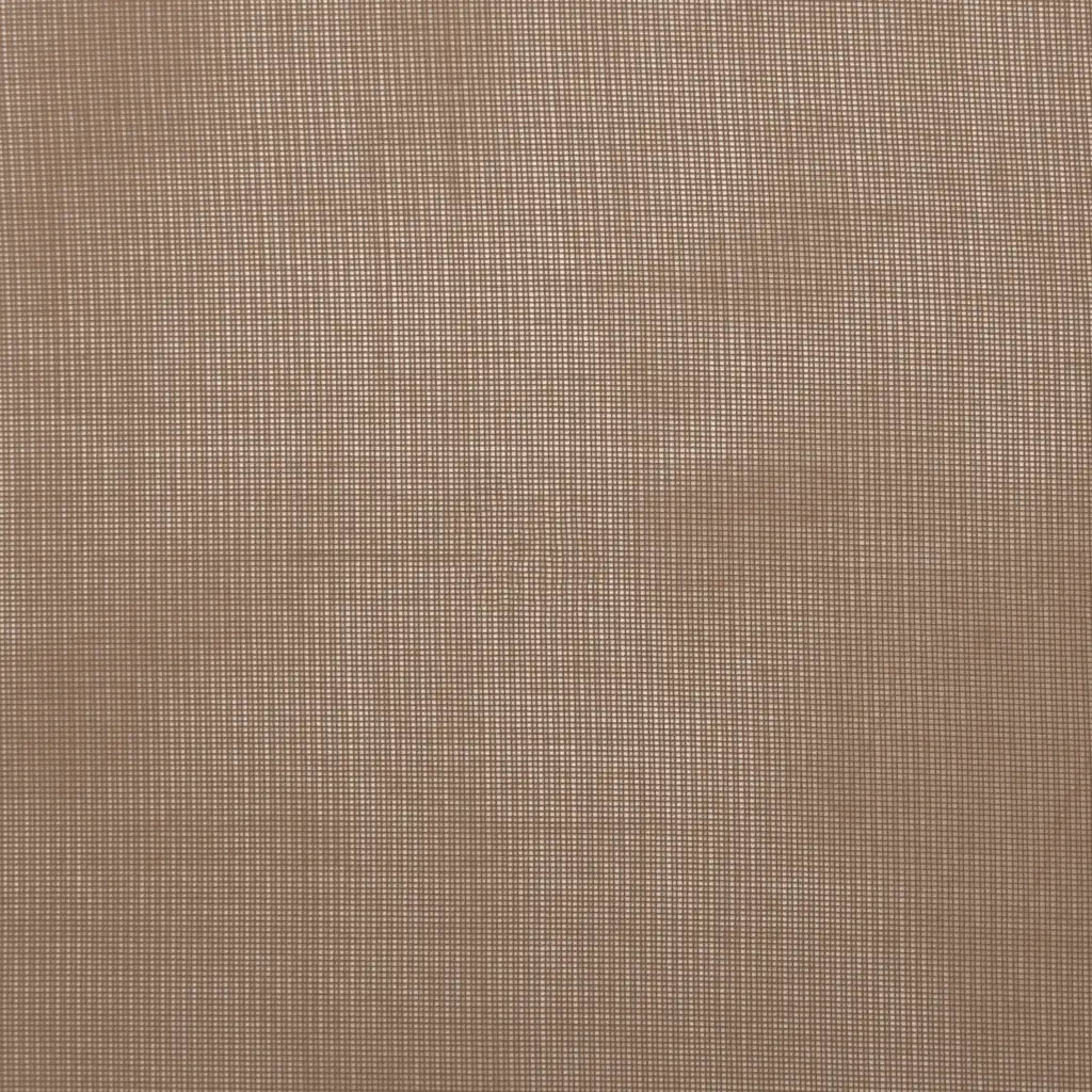 Tende in Voile con Tasche per Aste 2 pz Marrone Chiaro 4102222
