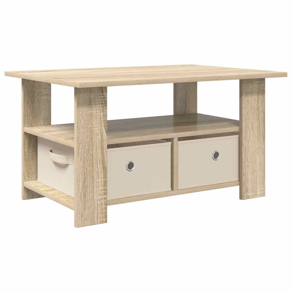 Tavolino da salotto con cassetto Rovere Sonoma 77 x 55 x 42 cm 8000414