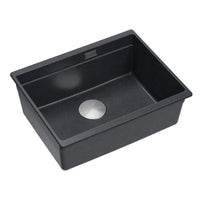 Lavello In Granito Logan 100 Black Metallic Oro