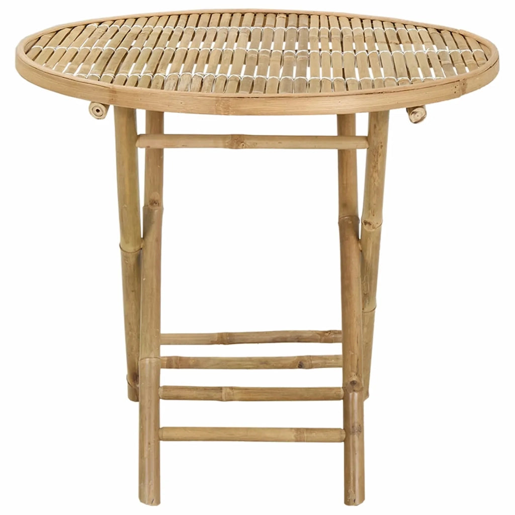 Tavolo da Giardino Naturale 80 x 70 cm Bambù 42028079