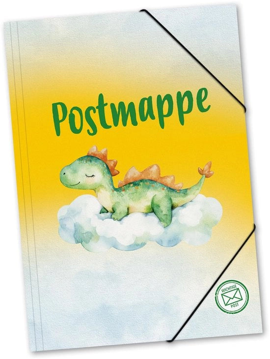 Map in PP di plastica resistente con chiusura elastica - mappa con modello DIN A4 e chiusura elastica con angolo di chiusura