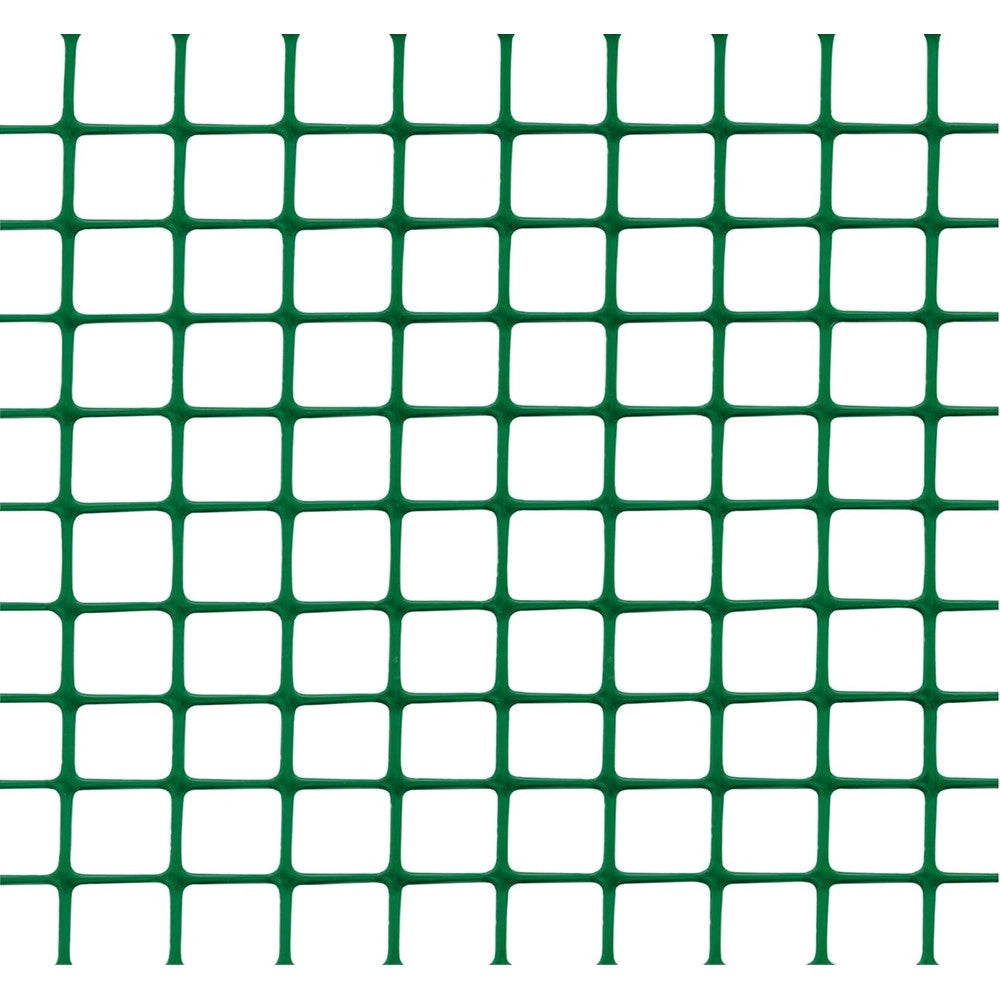 Trade Shop - Set 3pz Rete Plastica Protettiva Verde 0,5x5mt Cancelli Recinzioni Balconi Maglia 16mm 219788 -