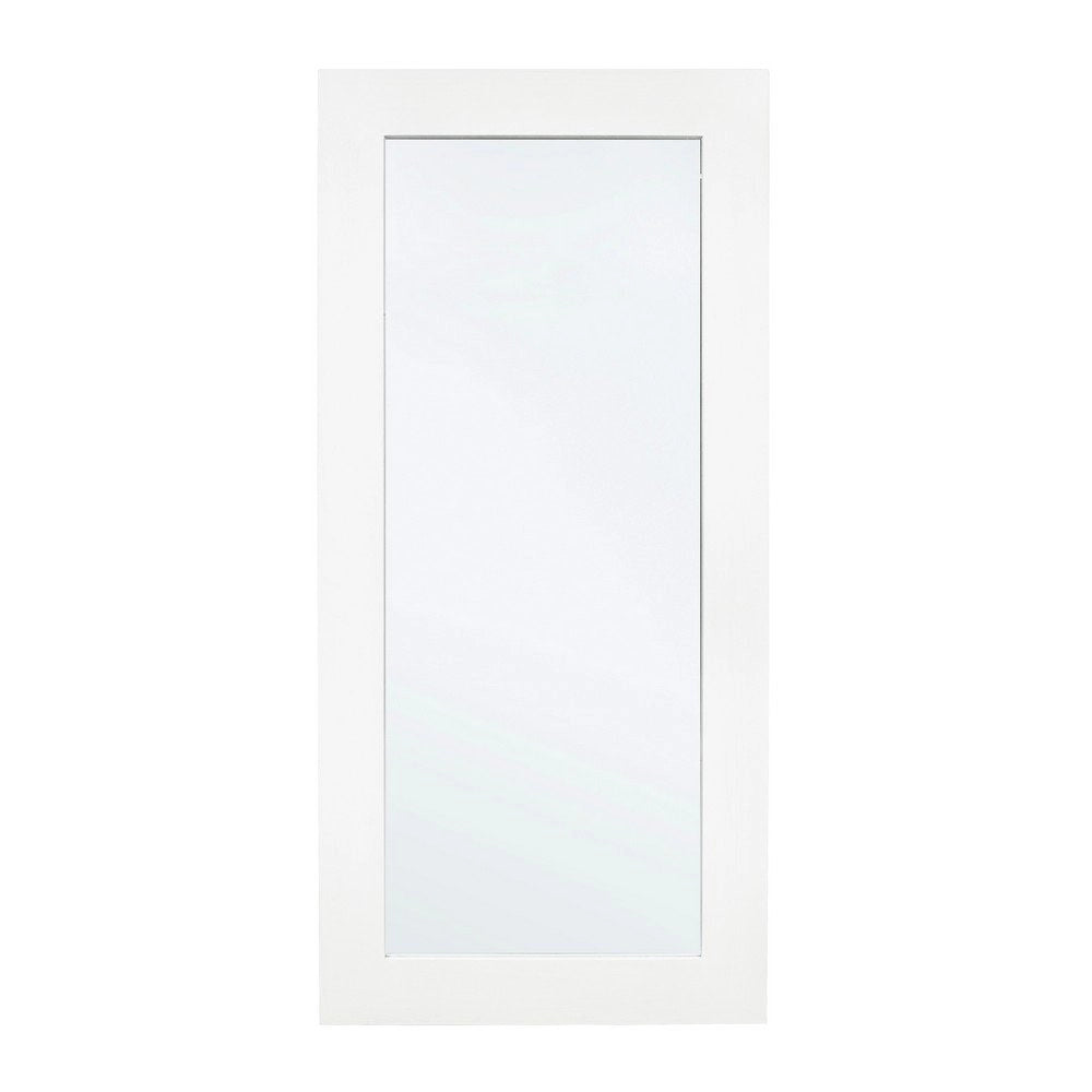 Specchio Rettangolare Legno Bianco Moderno da Interno 82x172 - YOUNG