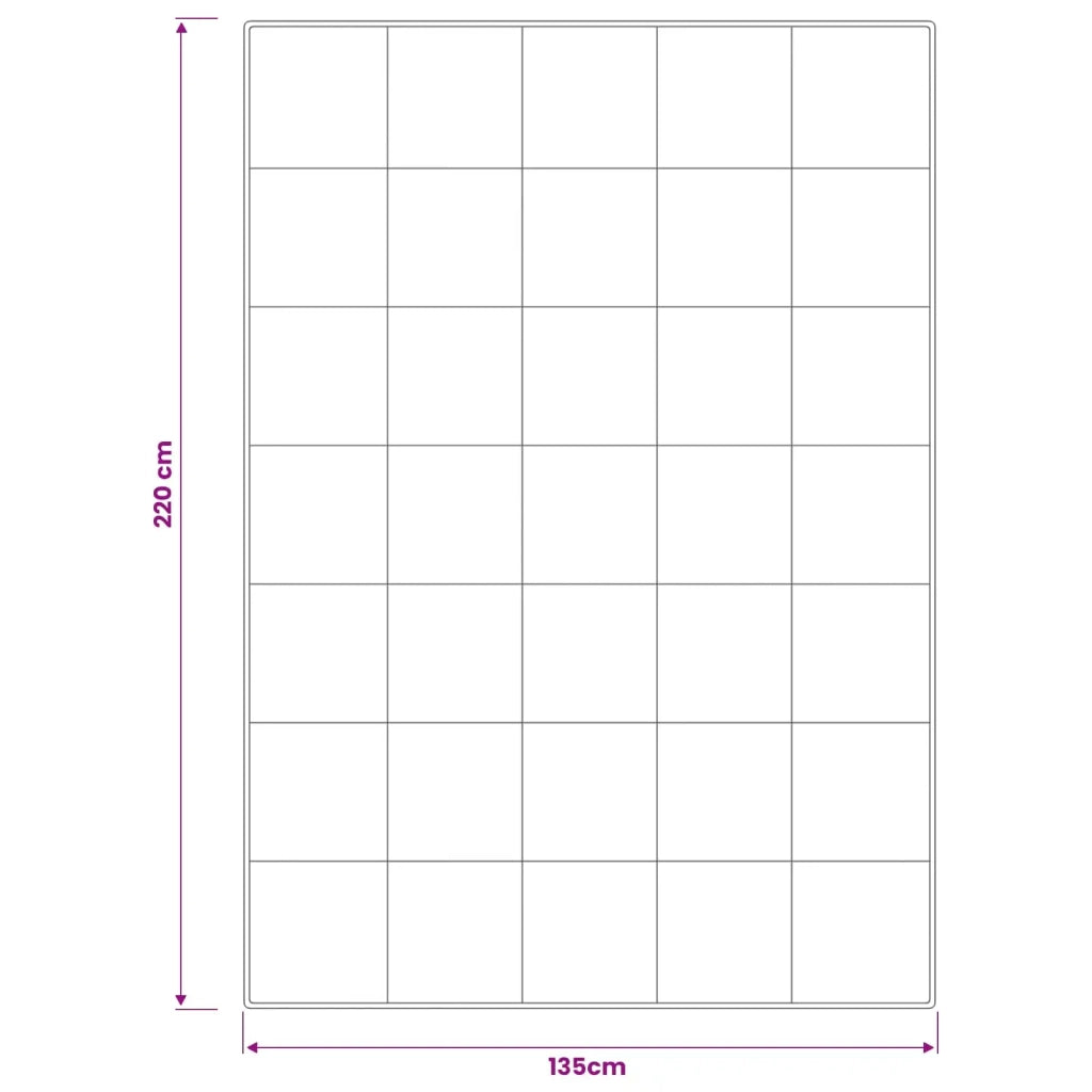 Piumone FULDA 135 x 220 cm 4 stagioni 210 GSM 90% piuma d'oca 42042767