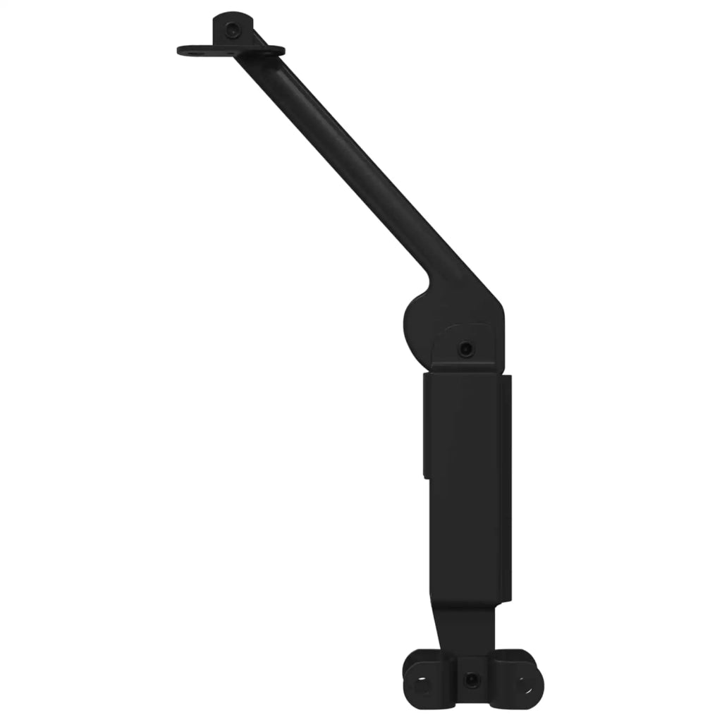 Cerniera a supporto per coperchio 2 pcs Nero 192 x 32 x 50 mm