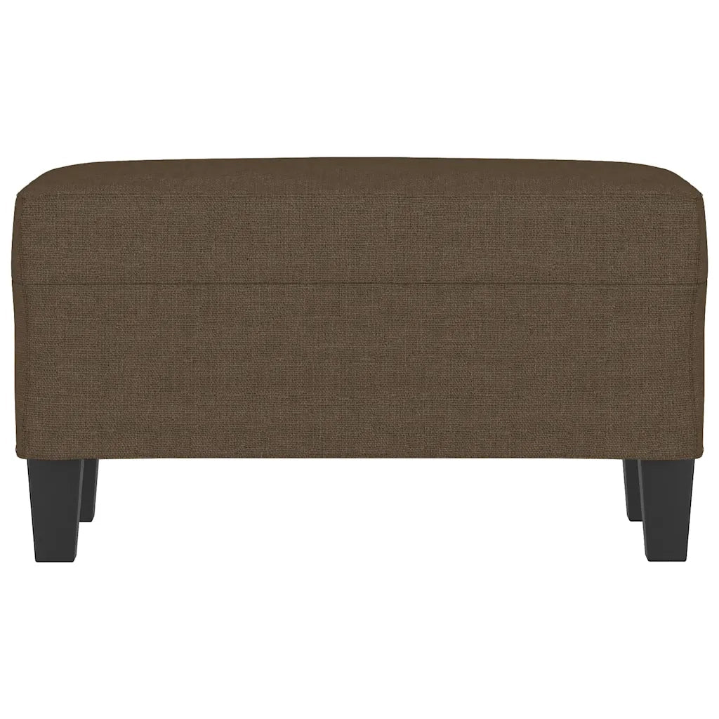 Panca-Sgabello Marrone 100x35x41 cm in Tessuto 515287